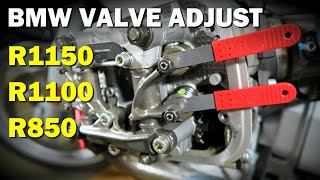 How to Adjust Valves amp Change Plugs on BMW R1150R  R1100  R850 Motorcycles  Wheel Stories [upl. by Dunson314]