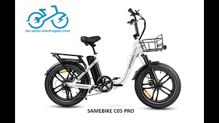 Vélo électrique Samebike C05 PRO [upl. by Lenwood432]