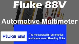 Fluke 88 VA Automotive Multimeter Combo Kit [upl. by Nauqet]