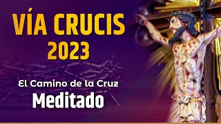 VÍA CRUCIS 2023  Meditado ✝️ 14 estaciones  Mons João S Clá Dias [upl. by Guinna]