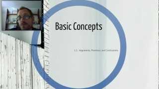 11 Basic Concepts Arguments Premises amp Conclusions [upl. by Alf]