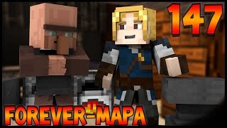 NOVO MORADOR O BLACKSMITH  Forever Mapa 147  Minecraft 18 [upl. by Madox]