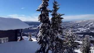 Vakantiehuis kopen in Trysil Noorwegen met op uitzicht op de skipistes [upl. by Anerhs]