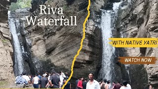 Riva Waterfall  Tourist Attraction in Tikar  Solan  Himachal Pradesh  Native Yatri  Nikhil [upl. by Weldon370]