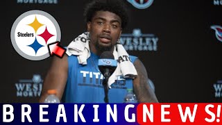 IT JUST HAPPENED SEE WHAT TREYLON BURKS SAID ABOUT PLAYING FOR THE STEELERS STEELERS NEWS [upl. by Adriane]