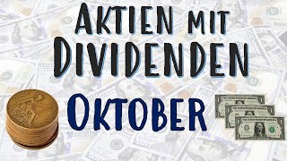 Top Aktien Oktober 2024  diese Dividendenaktien finde ich JETZT interessant [upl. by Romney]