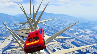 CRAZY MODDED WINDMILL BLENDER GTA 5 Funny Moments [upl. by Aicittel316]