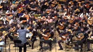 La Valse DAmelie  Yann Tiersen   200 Guitars LIVE at Megaron Athens  7315 [upl. by Engleman]