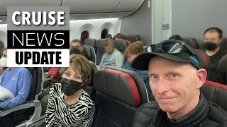 Day One Flight to Santiago Chile for Silversea Silver Endeavor Antarctica Cruise  Cruise Vlog [upl. by Chapland]