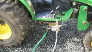 John Deere Tractor Mid Mount PTO Powerwasher [upl. by Harry300]