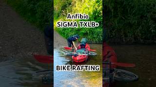 BIKERAFTING  im Anfibio Sigma TXLB packrafting packraft outdooradventure [upl. by Meela]