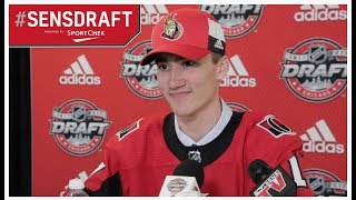 2017 NHL Draft  Alex Formenton [upl. by Elwee]