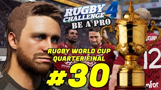 RWC QUARTER FINAL  SAM LEWIS  Be A Pro  S4 E30  Rugby Challenge 4 [upl. by Amandi]