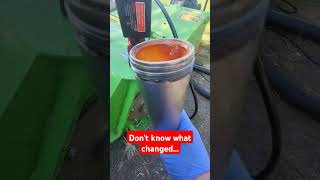 Not sure what happened grease maintenance tractor smallbusiness business businessowner [upl. by Tremaine]