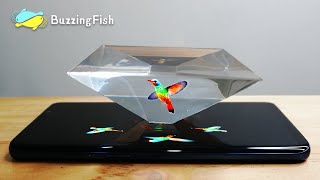 🎥 How to Make 3D Hologram Projector with Resin Super Clear  Resin DIY [upl. by Cheffetz]