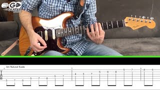 Pentatonic vs Natural Minor Scale  Eat Your Veggies 5  Guitar Lesson [upl. by Nylevol]