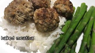 Baked Meatballs baked Meatballs [upl. by Aizat]