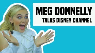 Meg Donnelly Interview on Milo Manheim and Auditioning for Zombies [upl. by Pallaten]