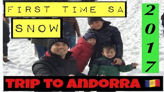 Snow trip ng mga pinoy  ANDORRA 🇦🇩 [upl. by Violeta]