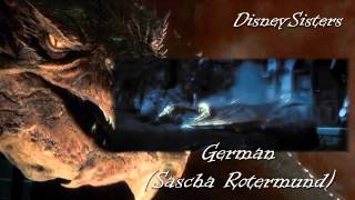 The Hobbit  Smaug  Im Fire im Death English German Italian [upl. by Devad532]