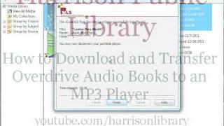 Download and Transfer Overdrive Audio Books [upl. by Denise]