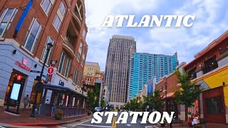 Atlantic Station Tour Things To Do in Midtown Atlanta [upl. by Euqinotna157]