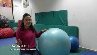 7 ways to use Therapy Ball with Children at Home [upl. by Tilney]