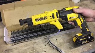 Parafusadeira para drywall da DeWalt DCF 6201 [upl. by Jarlath775]