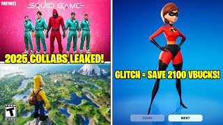 Fortnite NEW Update FREE Incredibles Skin Glitch amp 2025 Collabs [upl. by Efal]