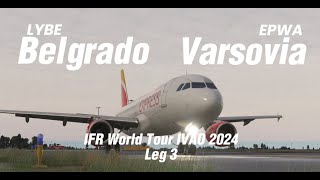 A320200 IBERIA EXPRESS  Belgrado  Varsovia  Leg3 IFR WT IVAO  Full Flight  msfs2020 [upl. by Gievlos915]