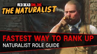 FASTEST Way To Rank Up The Naturalist Role in Red Dead Online [upl. by Ziegler]