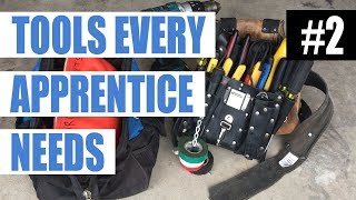 Episode 2  Tools Every Apprentice Electrician Needs To Start Their Job [upl. by Ninehc935]