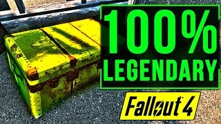 Fallout 4 BEST LEGENDARY Weapons Farming Location Guide How to Get ALL Legendary Weapon FAST [upl. by Maury680]