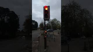 Great Shelford High Green A1301 PEEK Elite Traffic Lights Puffin Crossing [upl. by Gamal]