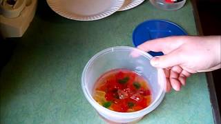 how to make gummy shots booze bears [upl. by Edithe]