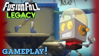 Saiu a Gameplay do FusionFall Legacy [upl. by Wulfe706]