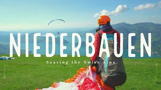 Niederbauen Switzerland Perfection  Paragliding  Ozone Alpina 3 [upl. by Rab]