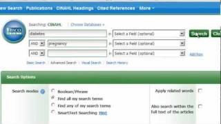 Using Keywords to Search CINAHL [upl. by Adlog]