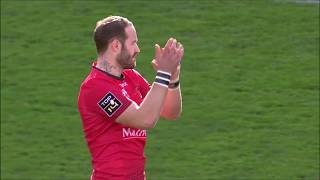 TOP 14  Lhommage du Stade Toulousain à Michalak [upl. by Autrey557]