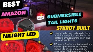 quotNilight LED Trailer Light Kit Review Submersible Tail Lights for 12V Trailers amp RVsquot [upl. by Whalen]