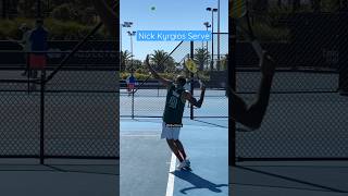 Nick Kyrgios Serve in SlowMotion 🎾💥 NickKyrgios Kyrgios Tennis [upl. by Osicran994]