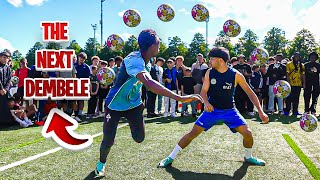 The Next Dembele vs Pro Footballer 1vs1 Turnier um 500€ Schweiz Edition 5⚽️🔥 [upl. by Larred]