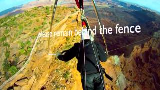 Hang Gliding the Anticline Overlook Canyonlands National Park [upl. by Enyamrahs]