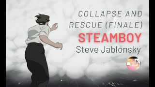 Steamboy 2004  Collapse amp RescueFinale scene [upl. by Htur678]