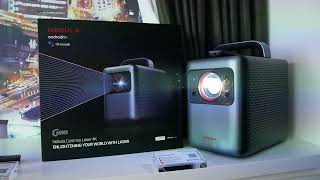 「Anker Store 表参道」のプロジェクター体験コーナー（Anker Nebula Cosmos Laser 4K） [upl. by Oniram278]