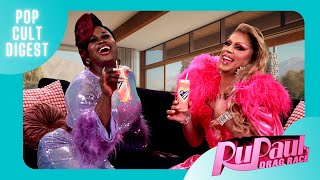 LaLa Ri and Jessica Wild Spill the Tea on Binge Queens  RuPauls Drag Race UK vs The World [upl. by Francoise]