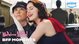 Midge and Susie BFF are Goals  The Marvelous Mrs Maisel  Prime Video [upl. by Aissert]