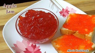 Apple jam in microwave  Tasty apple jam  Microwave jam recipe in 10 minutes [upl. by Kosel310]