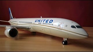 Unboxing  Herpa Wings 1200  United 7879 Dreamliner [upl. by Brynna]