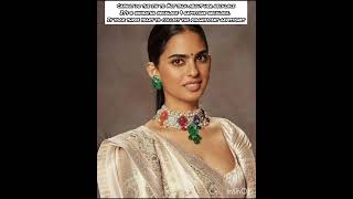 Isha Ambani best look at Anant Radhika wedding Real Silver Embroider ishaambani bollywood shorts [upl. by Eahc]